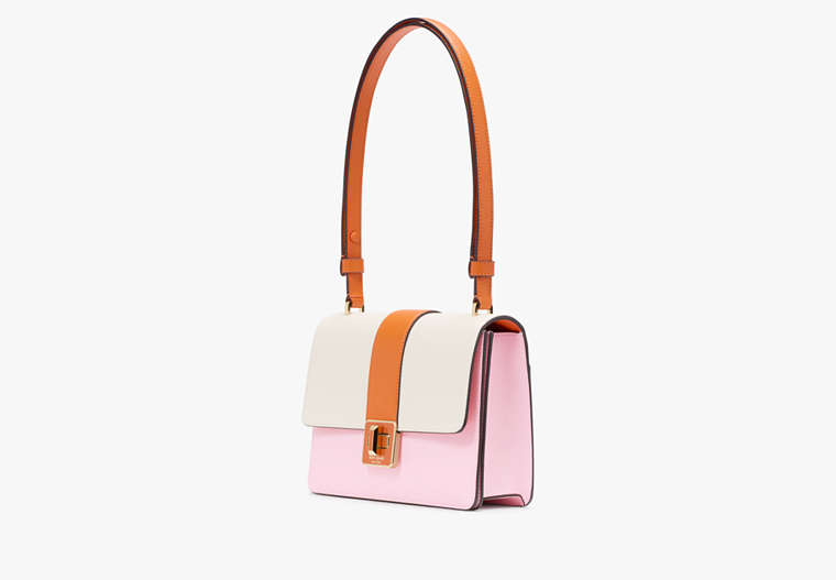 Phoebe Turnlock Shoulder Bag Pink Horizon Multi Pink Horizon Multi