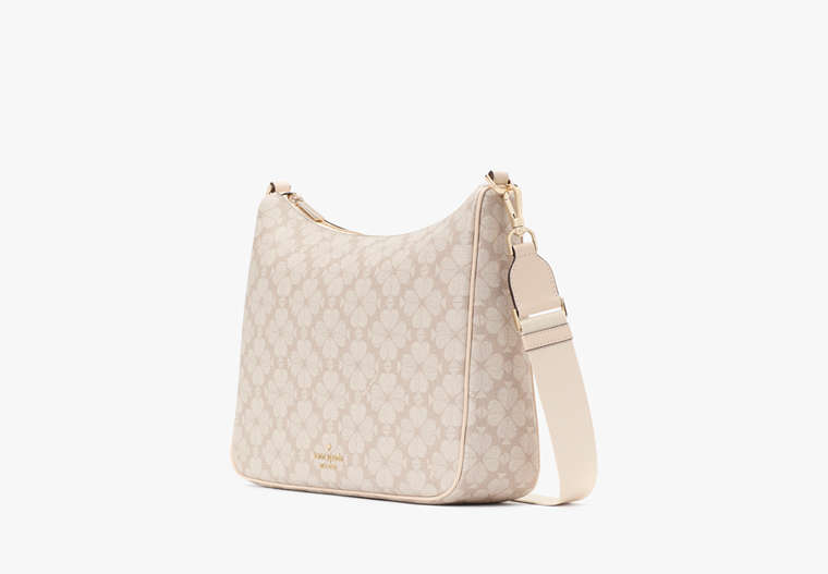 Spade Flower Large Crossbody With Pouch Dark Beige Multi Dark Beige Multi