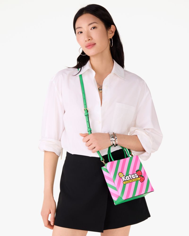 KateSpade Bubble Gum Mini Tote Pink Multi