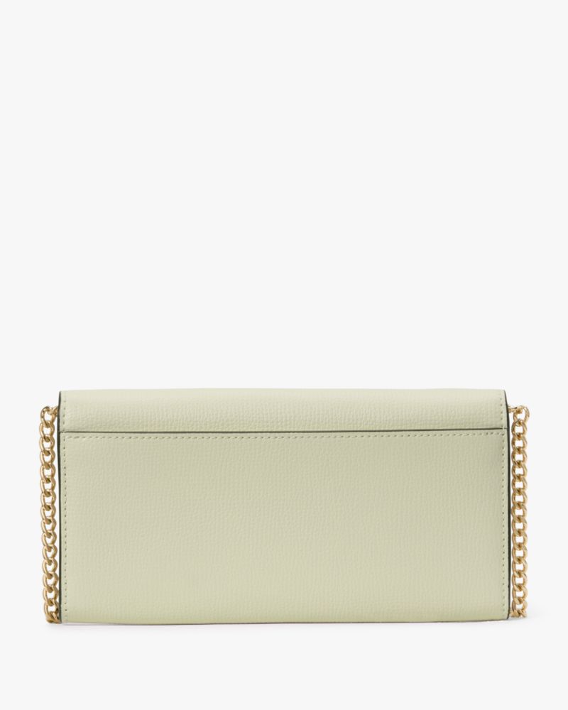 KateSpade Phoebe Turnlock Wallet on chain Sage Bundle