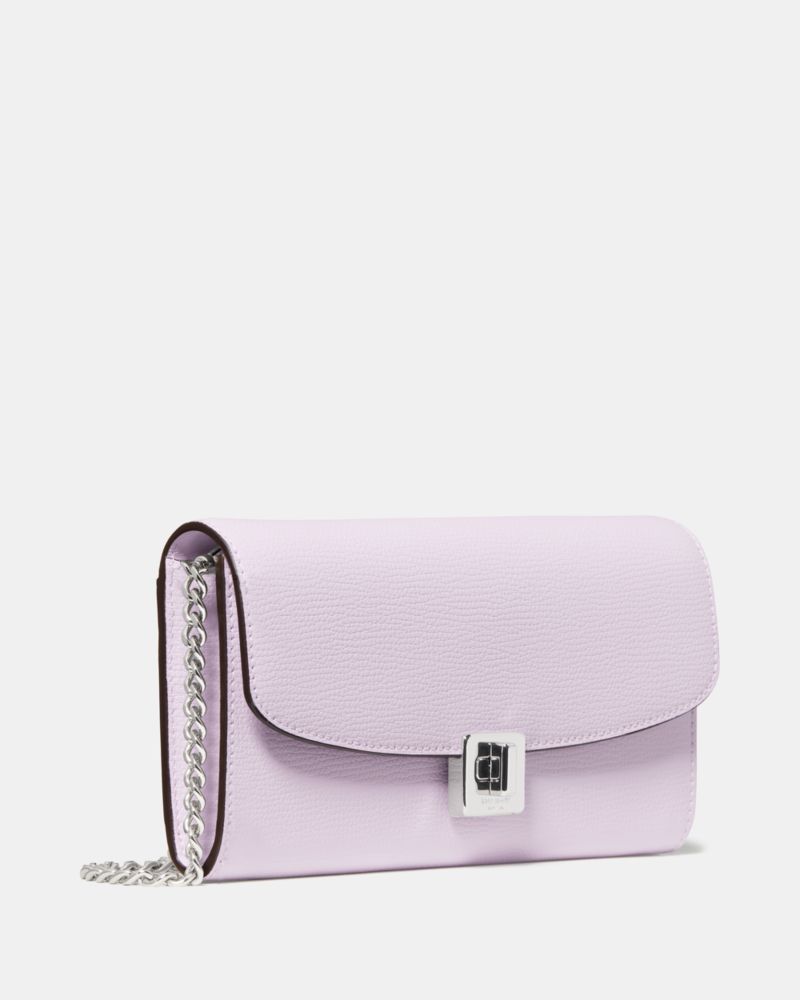 KateSpade Phoebe Turnlock Mini Crossbody Light Frozen Lilac