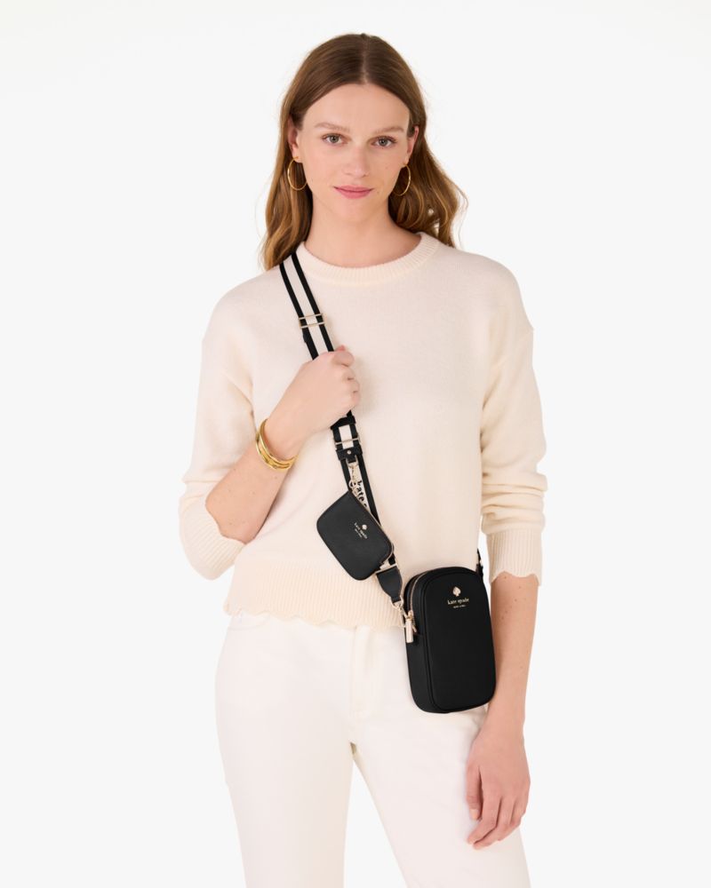 KateSpade Emma Phone Crossbody Black