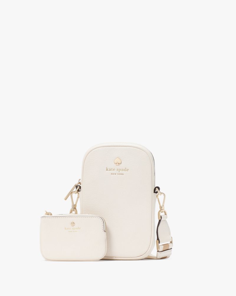 KateSpade Emma Phone Crossbody Parchment
