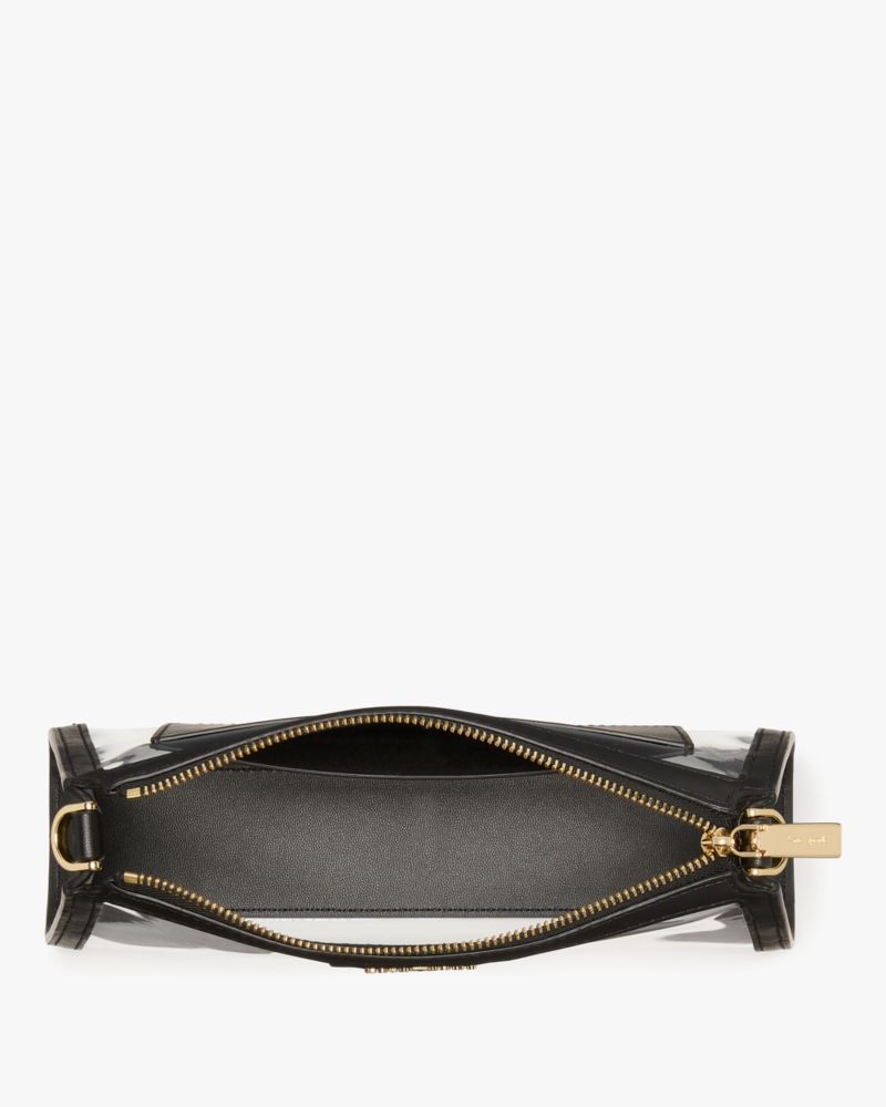 KateSpade Clare Clear Small Crossbody Black Multi