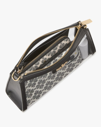KateSpade Clare Clear Small Crossbody Black Multi
