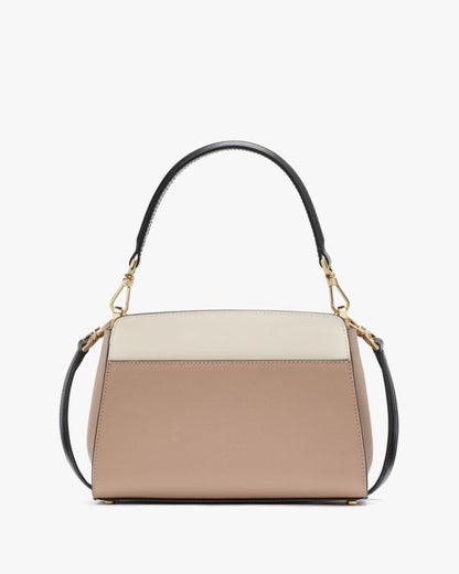 KateSpade Madison Small Top Handle Satchel Toasted Hazelnut Multi