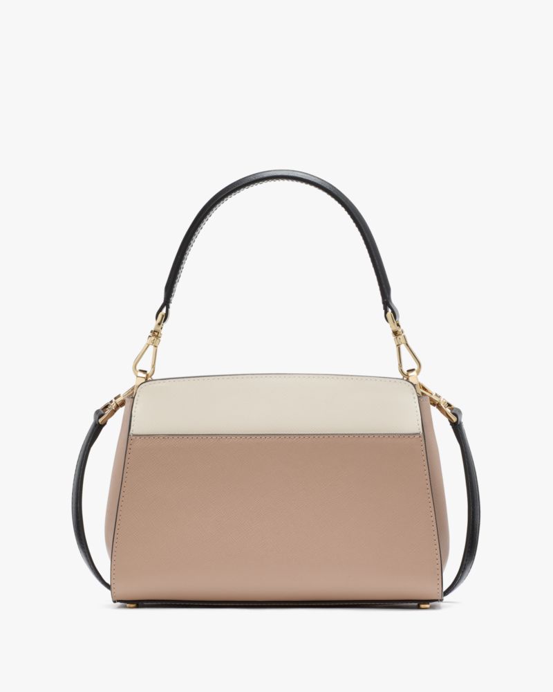 KateSpade Madison Small Top Handle Satchel Toasted Hazelnut Multi