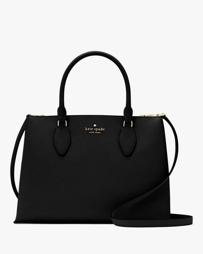 KateSpade Rae Medium Satchel Black