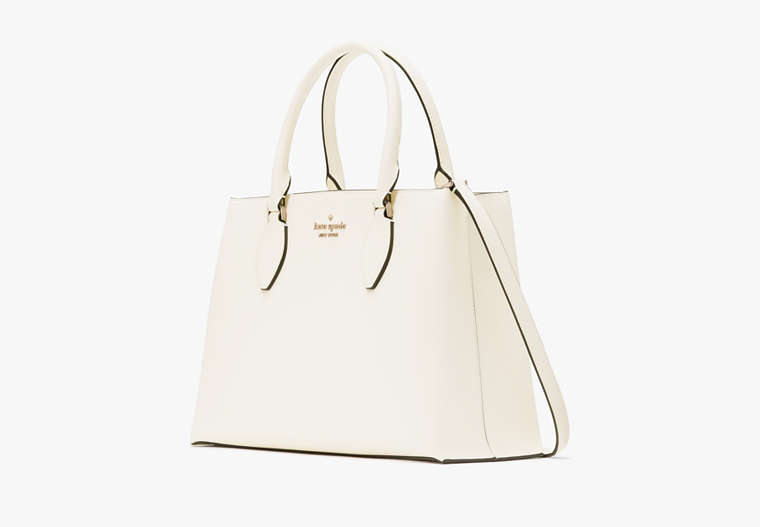 Rae Medium Satchel Meringue Meringue