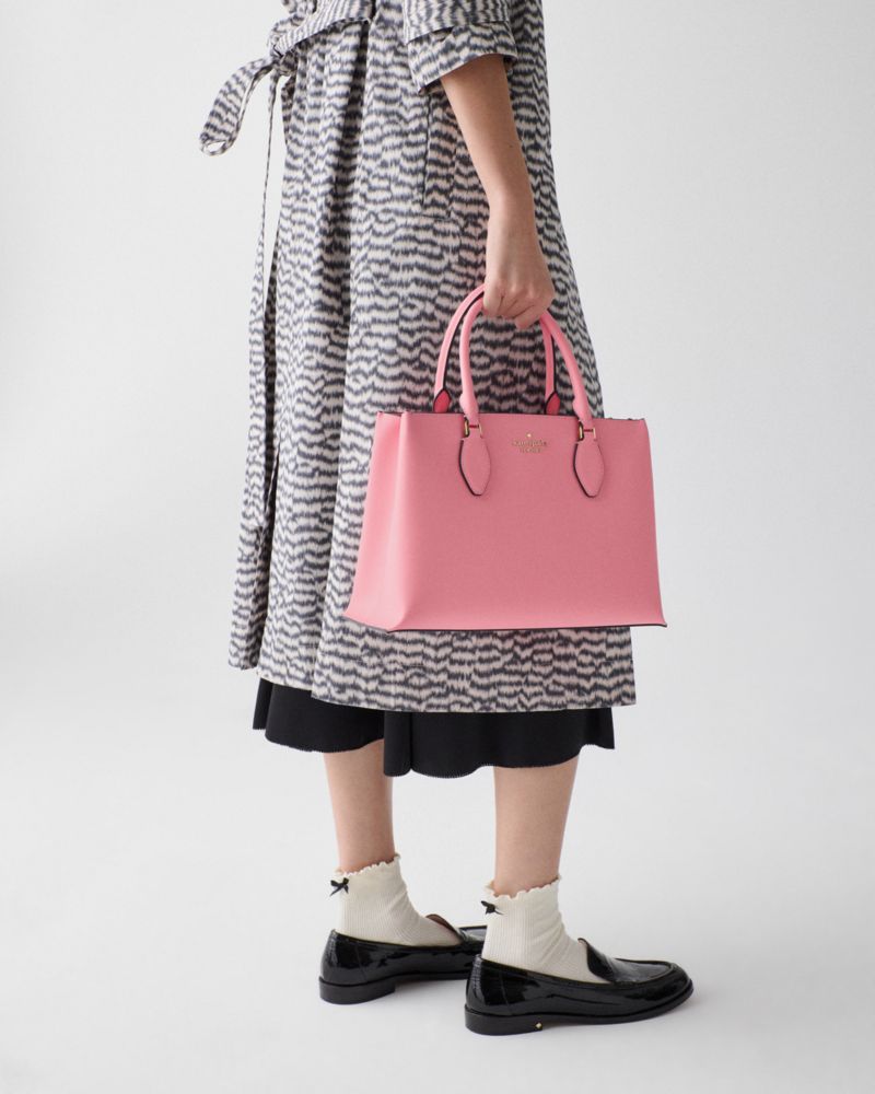 KateSpade Rae Medium Satchel Grapefruit Soda