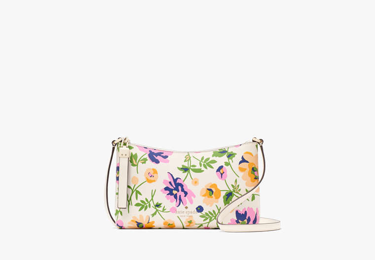Sadie Printed Small Crossbody Cream Multi Cream Multi