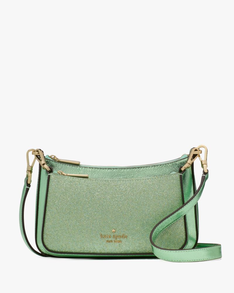 KateSpade Duet Glitter Crossbody Duo Seawater