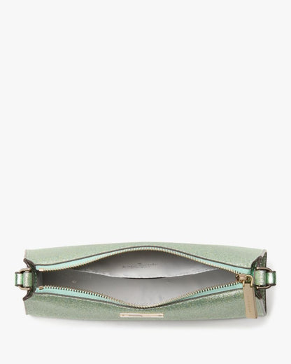 KateSpade Kenzie Glitter Mini Crossbody Seawater