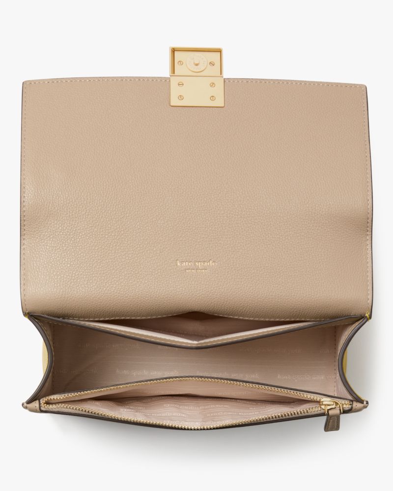 KateSpade Deco Color blocked Chain Shoulder Bag Tigers Eye Multi