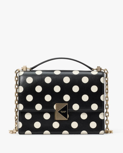 KateSpade Deco Chain Shoulder Bag Black Multi