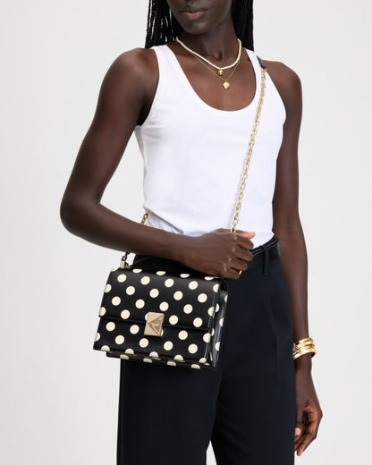 KateSpade Deco Chain Shoulder Bag Black Multi