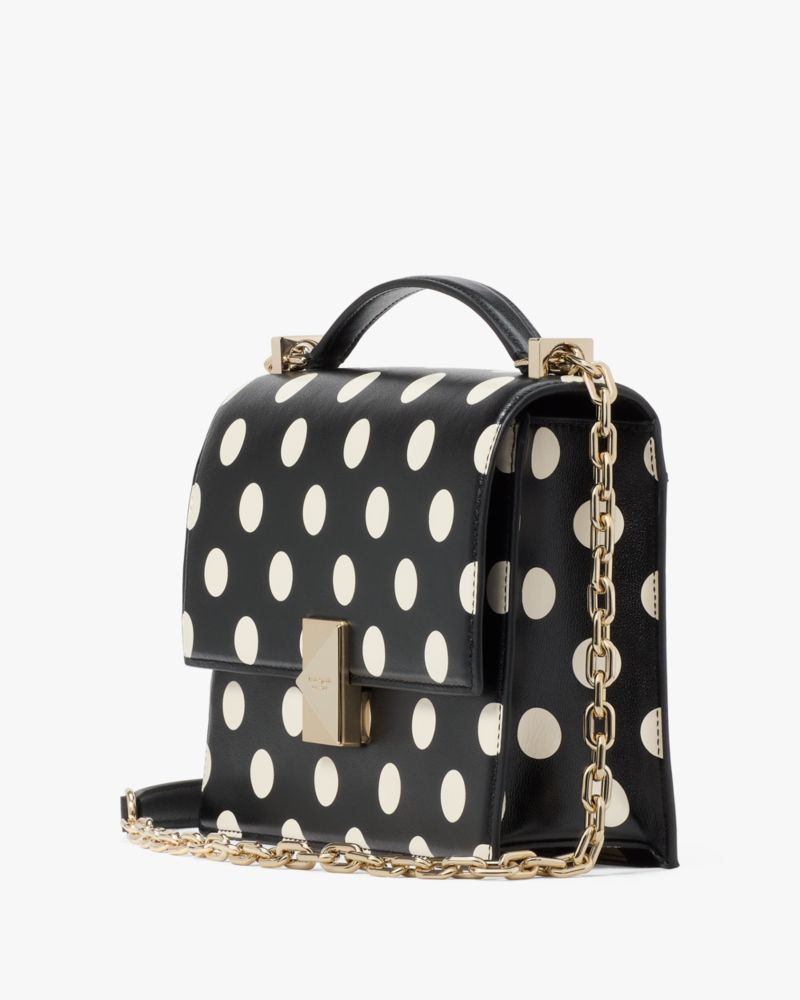 KateSpade Deco Chain Shoulder Bag Black Multi