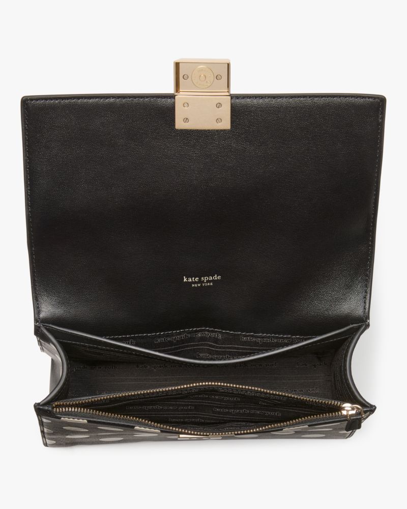 KateSpade Deco Chain Shoulder Bag Black Multi