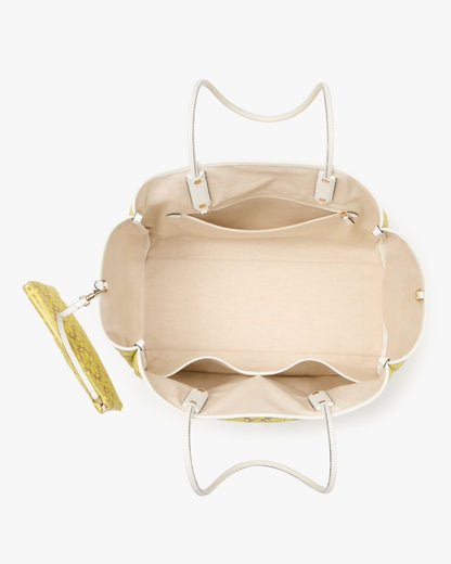 KateSpade Spade Flower Jacquard Large Everything Tote Yellow Multi