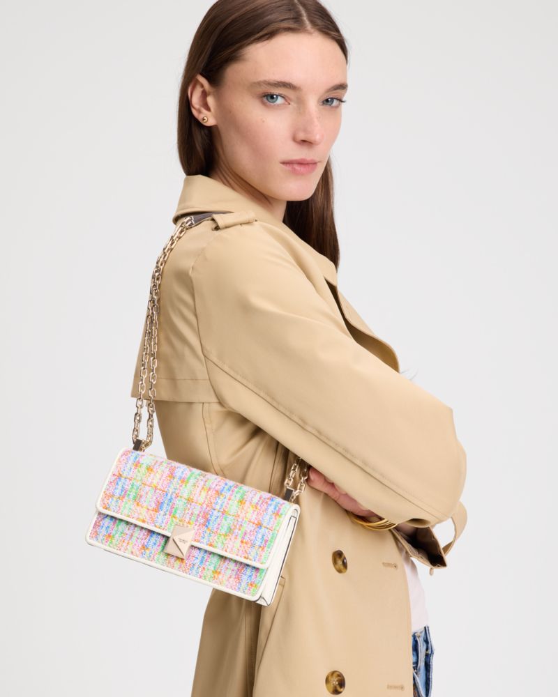 KateSpade Deco Tweed Mini Crossbody Multi