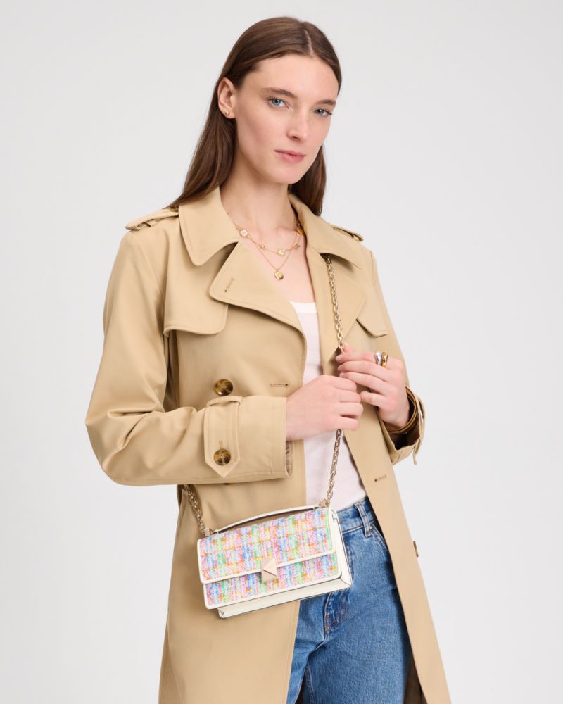 KateSpade Deco Tweed Mini Crossbody Multi