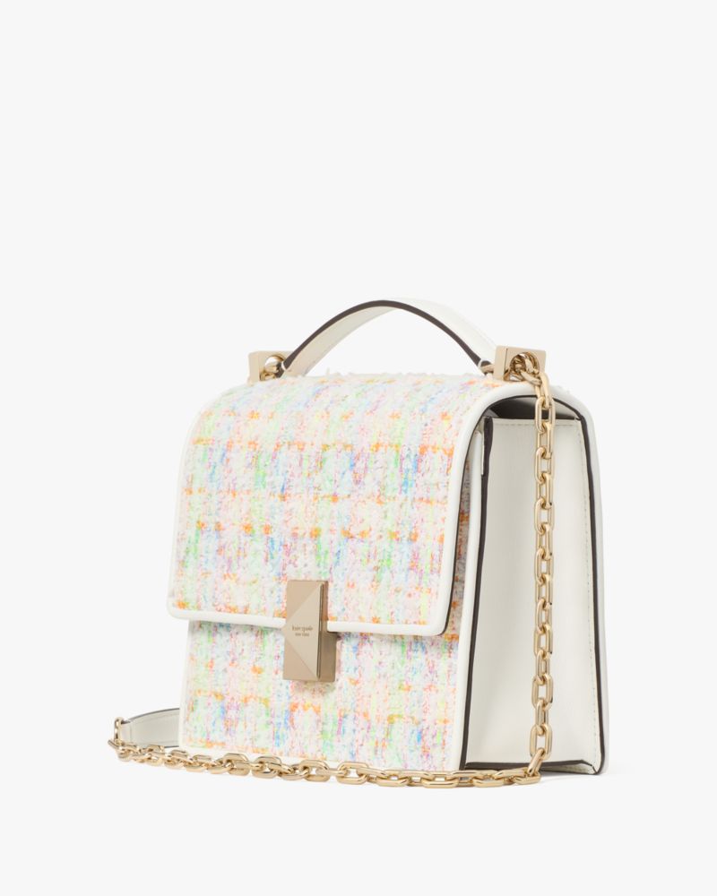 KateSpade Deco Tweed Chain Shoulder Bag Multi