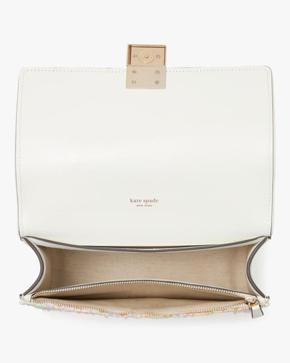 KateSpade Deco Tweed Chain Shoulder Bag Multi