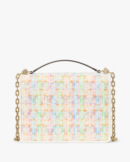 KateSpade Deco Tweed Chain Shoulder Bag Multi