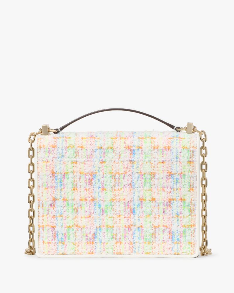 KateSpade Deco Tweed Chain Shoulder Bag Multi