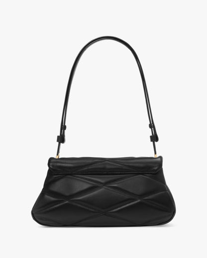 KateSpade Grace Quilted Convertible Shoulder Bag Black