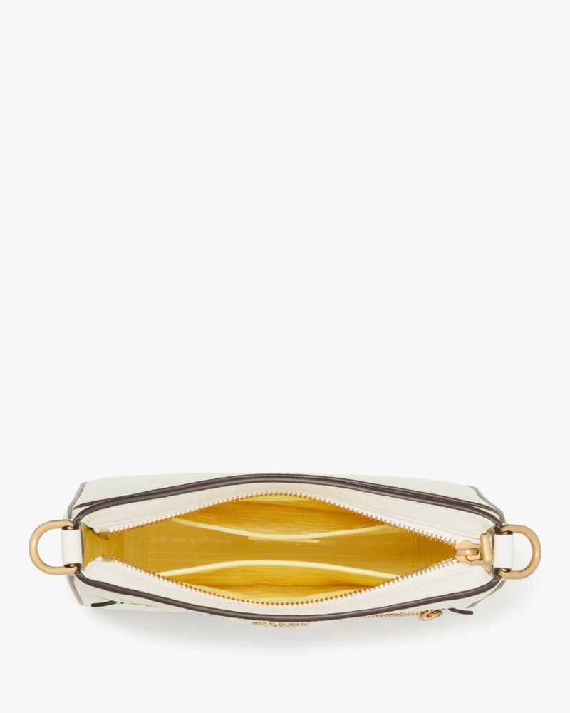 KateSpade Hudson Spring Pansies Messenger Crossbody Bag Yuzu Jam Multi