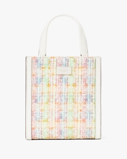 KateSpade Manhattan Tweed Mini Tote Multi