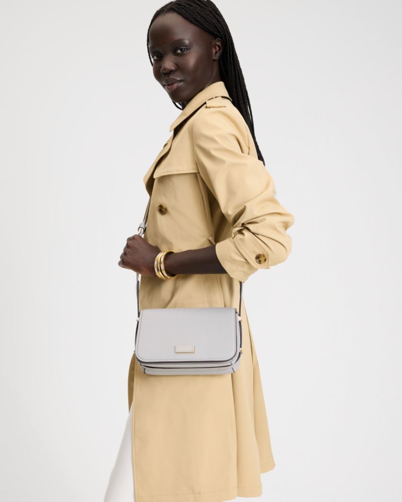 KateSpade Liv Crossbody Bag Nimbus Grey.