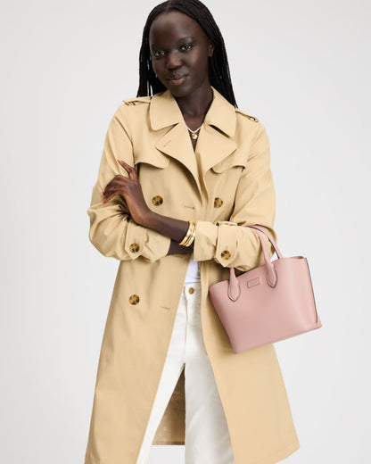 KateSpade Suite Crossbody Tote Rose Smoke