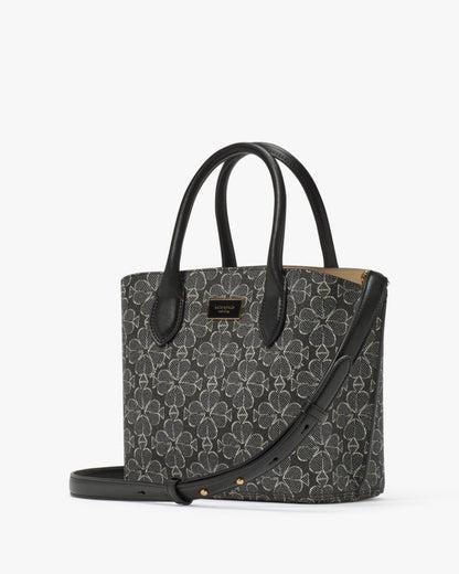 KateSpade Suite Spade Flower Crossbody Tote Black Multi