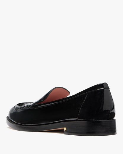 Katespade Lori Patent Leather Loafers Black