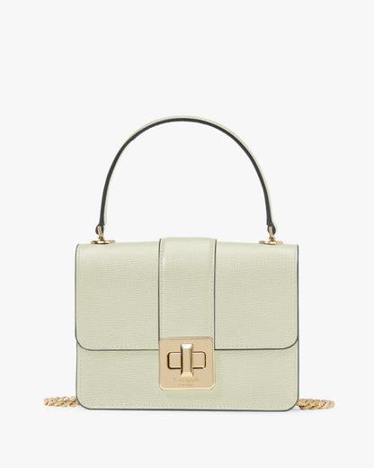 KateSpade Phoebe Turnlock Mini Flap Crossbody Sage Bundle