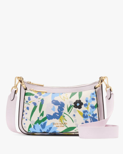 KateSpade Duet Floral Crossbody Cream Multi