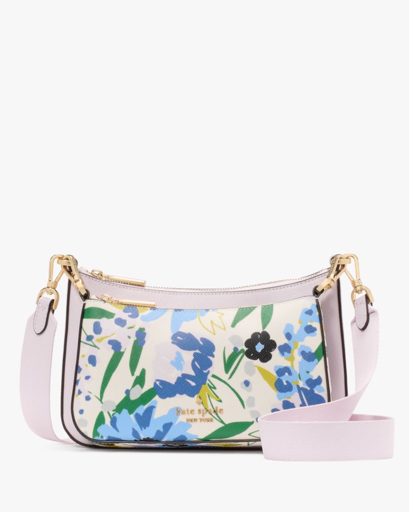 KateSpade Duet Floral Crossbody Cream Multi