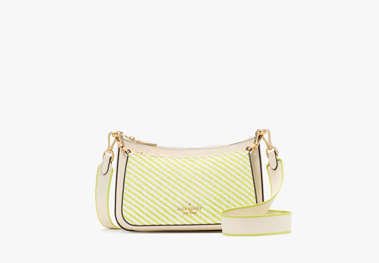 Duet Straw Crossbody Lime Slushy Multi Lime Slushy Multi