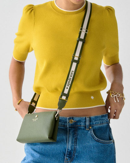 KateSpade Emma Mini Crossbody Enchanted Green Multi