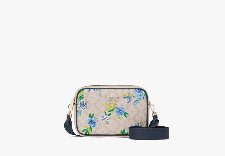 Spade Flower Floral Camera Bag Blazer Blue Multi Blazer Blue Multi