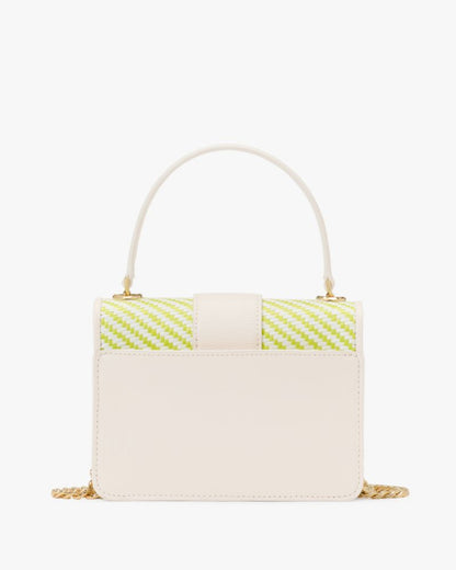 KateSpade Phoebe Turnlock Mini Flap Crossbody Lime Slushy Multi