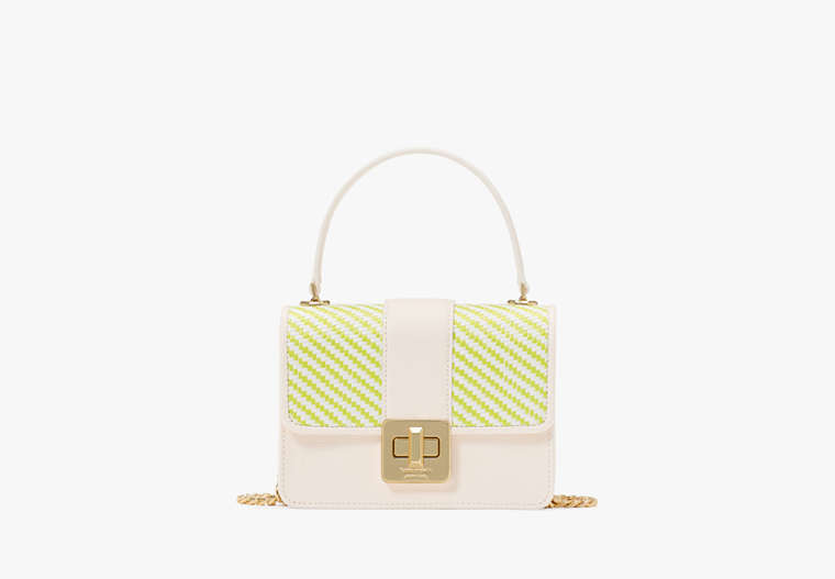 Phoebe Turnlock Mini Flap Crossbody Lime Slushy Multi Lime Slushy Multi