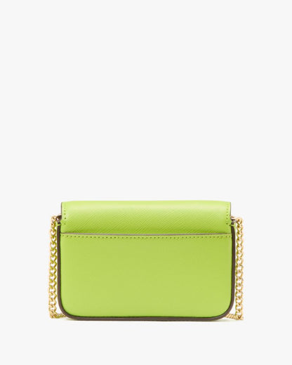 KateSpade Madison Card Case Crossbody Grasshopper Green