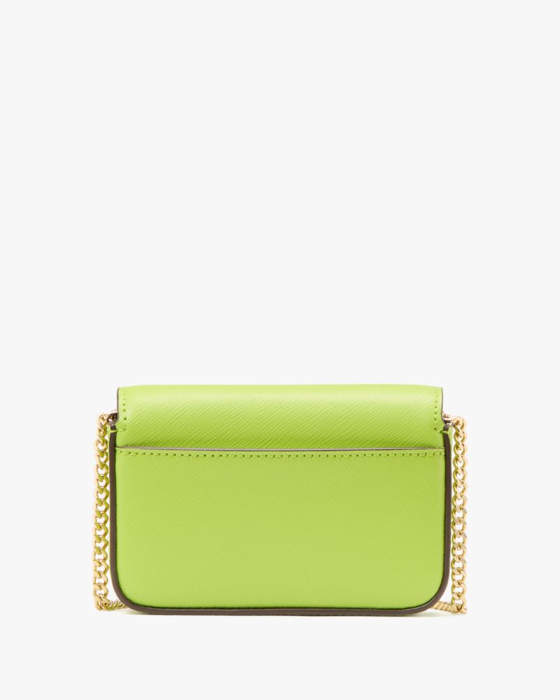 KateSpade Madison Card Case Crossbody Grasshopper Green