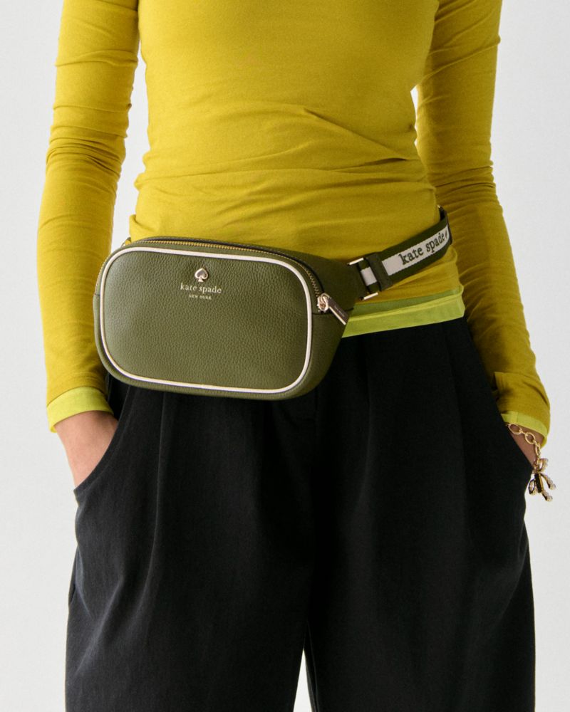 KateSpade Emma Belt Bag Enchanted Green Multi