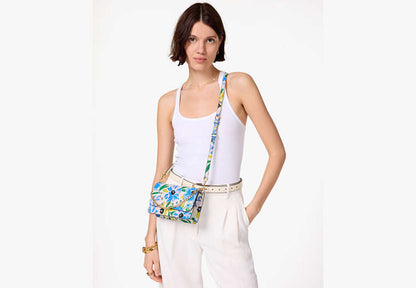Madison Floral Willow Mini Crossbody Cream Multi Cream Multi
