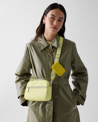 KateSpade Emma Camera Crossbody Bag Tennis Ball Multi