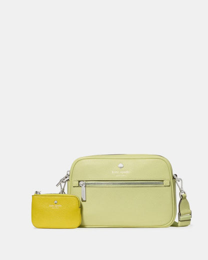 KateSpade Emma Camera Crossbody Bag Tennis Ball Multi